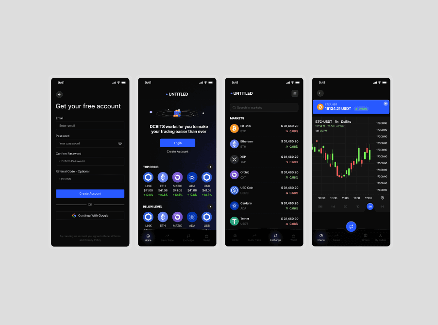 DCBITS - CRYPTO EXCHANGE